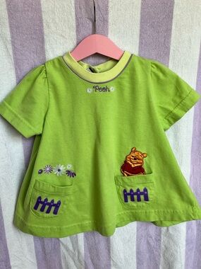 Vintage Pooh Girls Two Piece Set